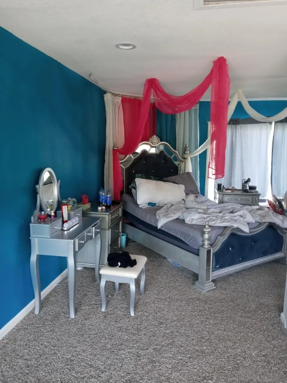 14380 Rios Canyon Road El Cajon, CA 92021 - Photo 8 of 14 a living room with furniture a rug and a fireplace