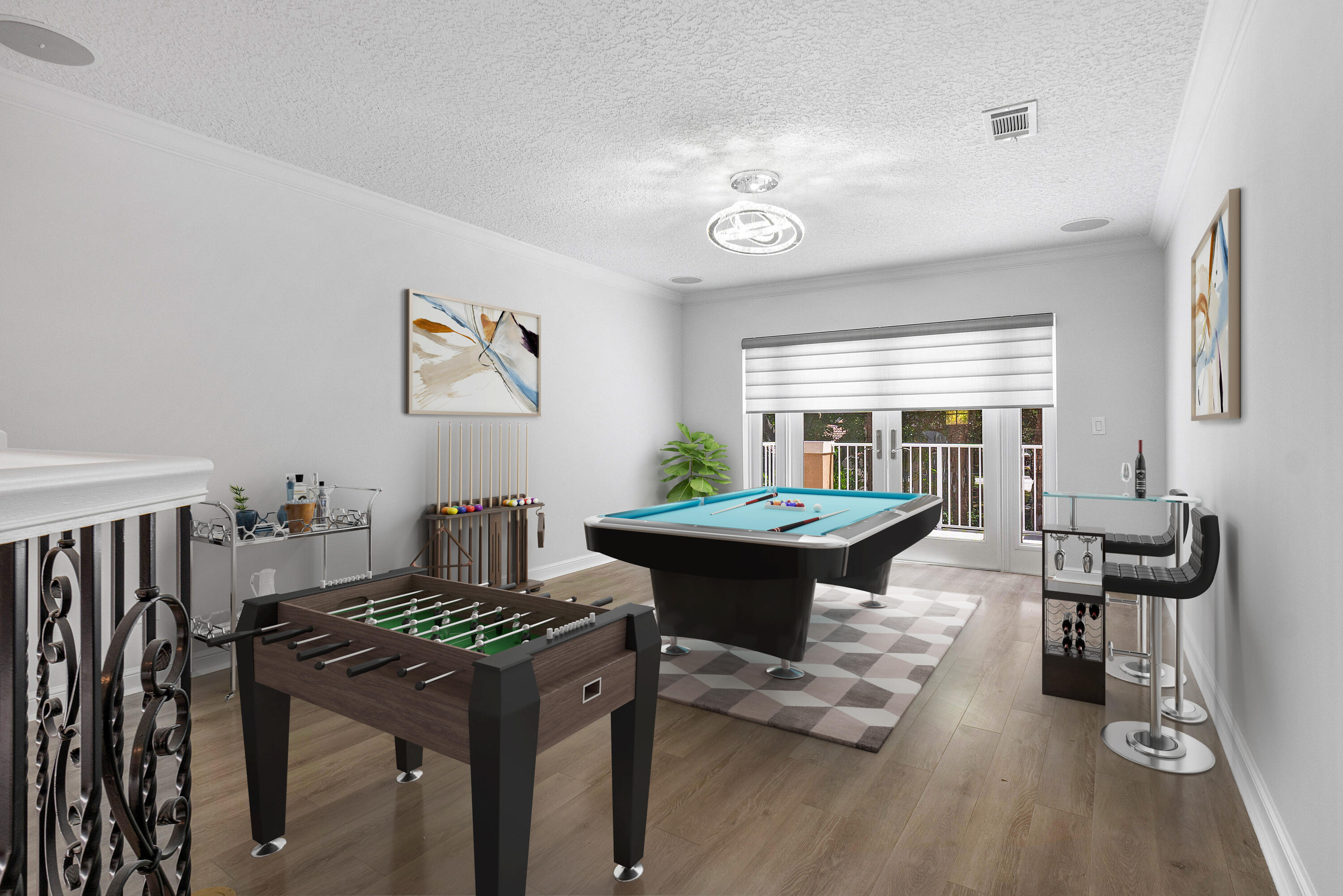 1655 East Classical Boulevard Delray Beach, FL 33445 - Photo 16 of 40 a living room with furniture and a wooden floor