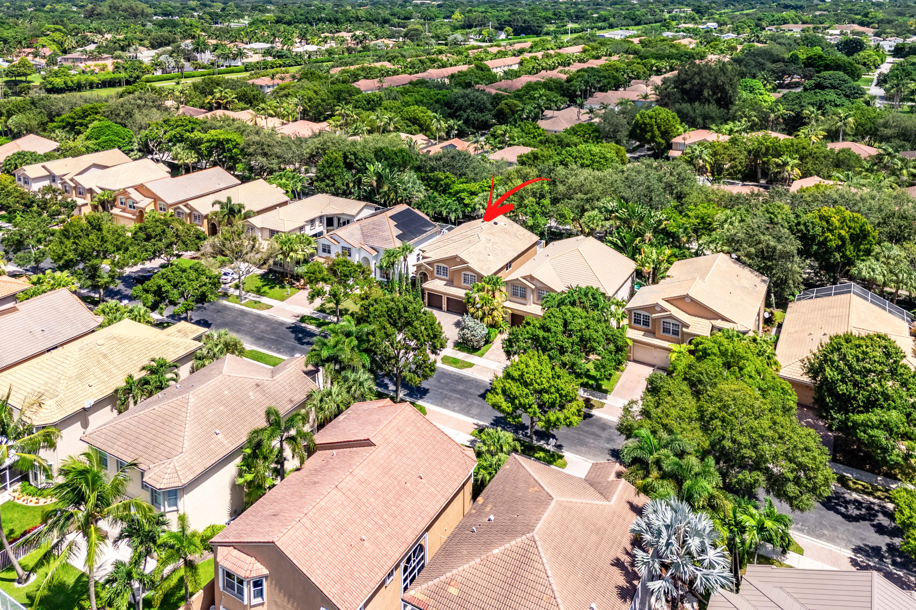 1655 East Classical Boulevard Delray Beach, FL 33445 - Photo 31 of 40 an aerial view of residential houses with outdoor space