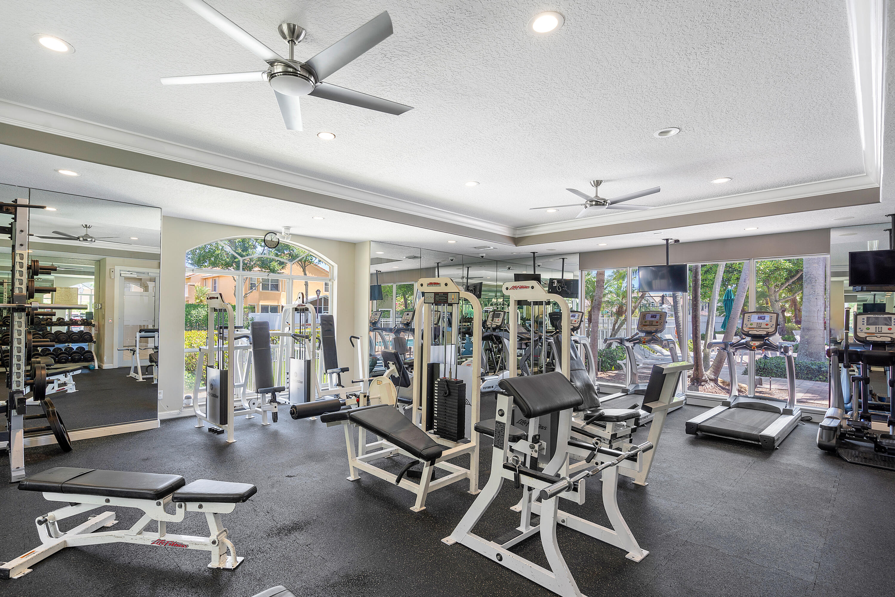 1655 East Classical Boulevard Delray Beach, FL 33445 - Photo 36 of 40 a view of a room with gym equipment