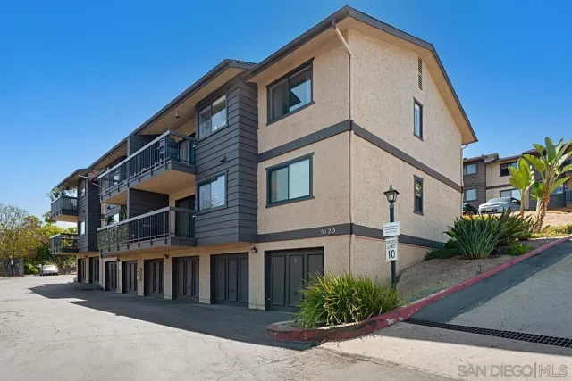 a view of a pathway of a building