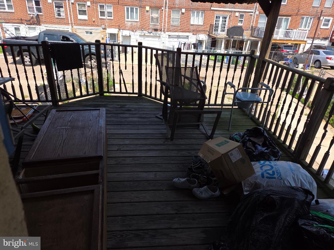6340 Calvert Street Philadelphia, PA 19149 - Photo 7 of 14 a view of balcony with wooden floor