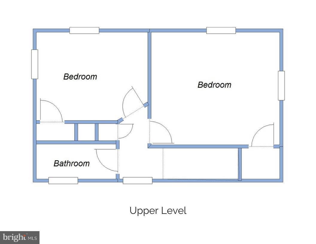 9914 Woodburn Road Silver Spring, MD 20901 - Photo 28 of 28 Upper Level Floor Plan