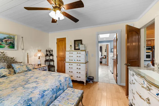 a very nice looking room with a large window