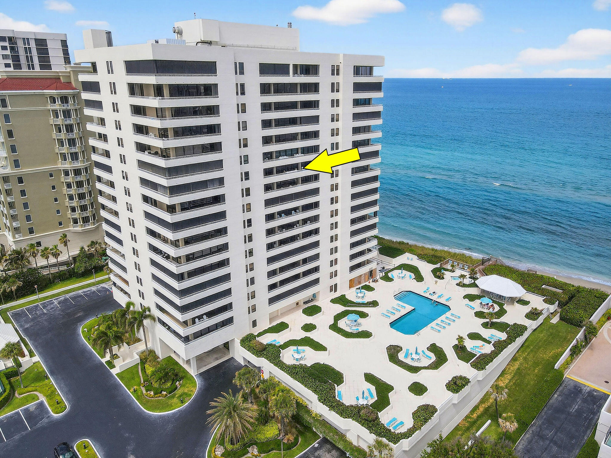 5280 North Ocean Drive, Unit 11F Singer Island, FL 33404 - Photo 64 of 97 5280NOceanDr#11FAerials(18)a