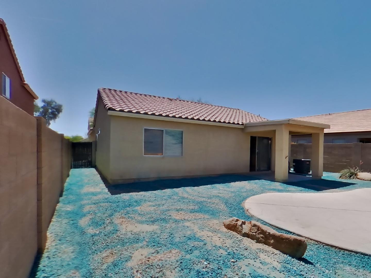 3194 West Tanner Ranch Road San Tan Valley, AZ 85144 - Photo 15 of 15 a front view of a house with a yard
