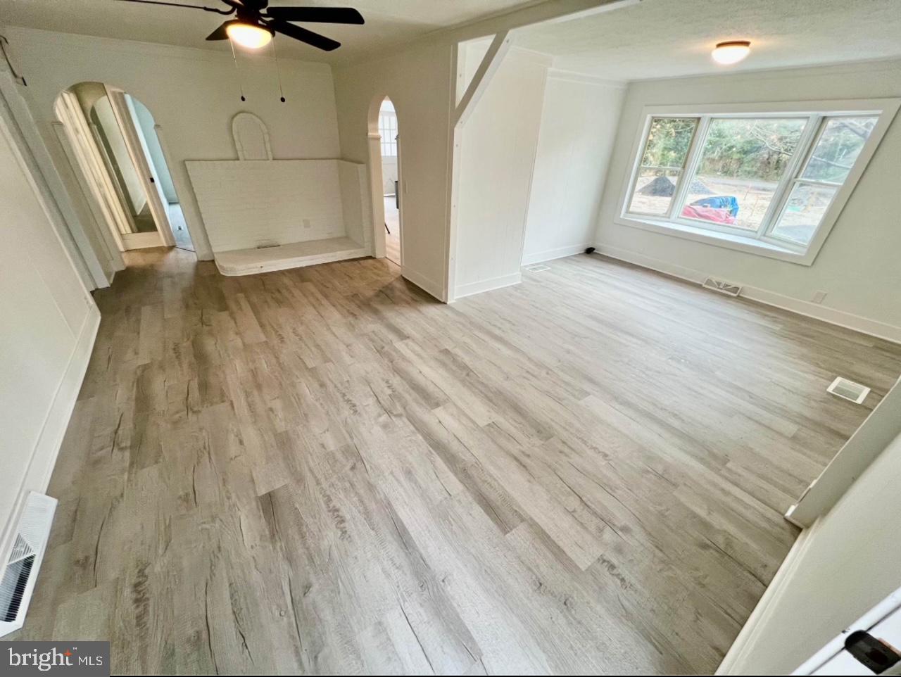3358 Bargaintown Road Egg Harbor Township, NJ 08234 - Photo 5 of 8 wooden floor in an empty room
