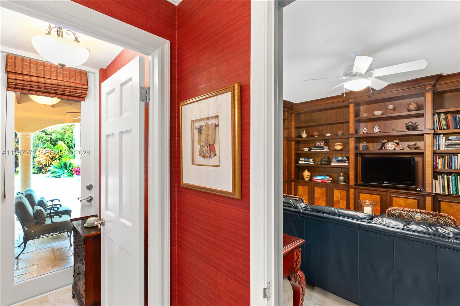 4867 Southwest 82nd Street Miami, FL 33143 - Photo 44 of 69 a view of a balcony and potted plants