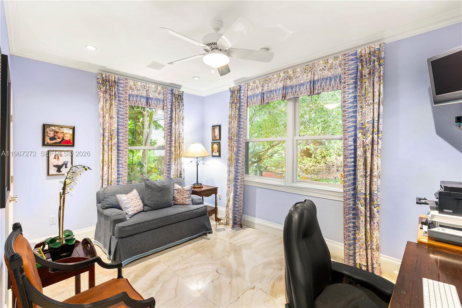 4867 Southwest 82nd Street Miami, FL 33143 - Photo 49 of 69 a living room with furniture and a large window