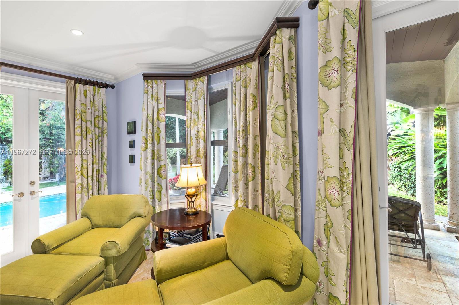 4867 Southwest 82nd Street Miami, FL 33143 - Photo 58 of 69 a living room with furniture and a large window