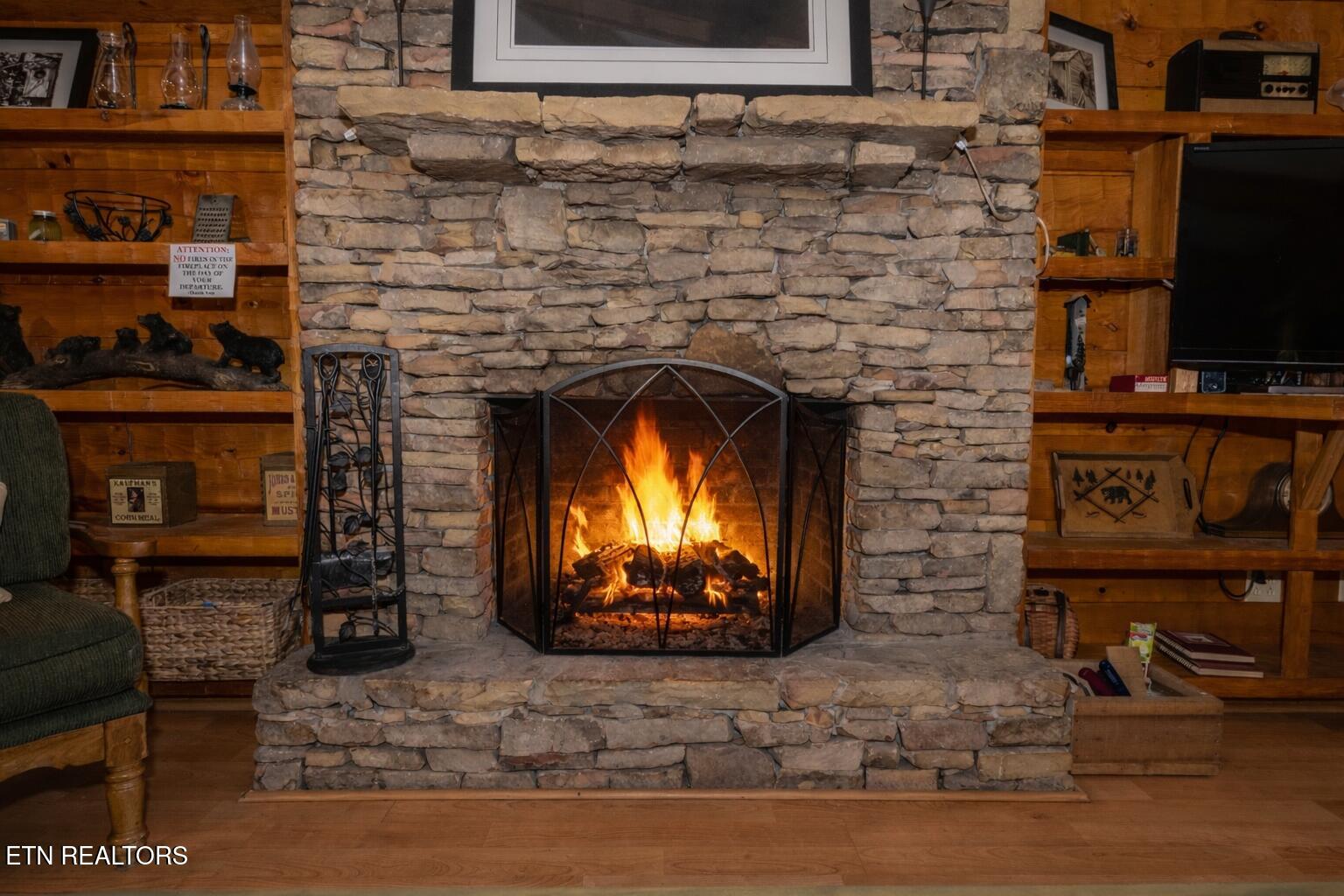 407 Kurts Corner Road Townsend, TN 37882 - Photo 5 of 19 fireplace