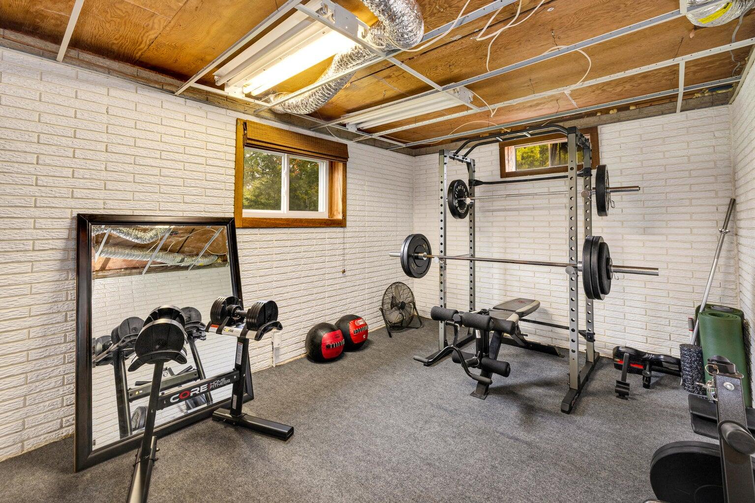 4400 Valley Road Caledonia, WI 53405 - Photo 21 of 33 Lower Level Exercise Room