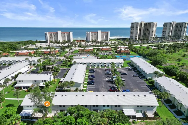 a view of a city with tall buildings