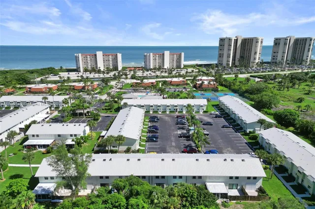 a view of a city with tall buildings