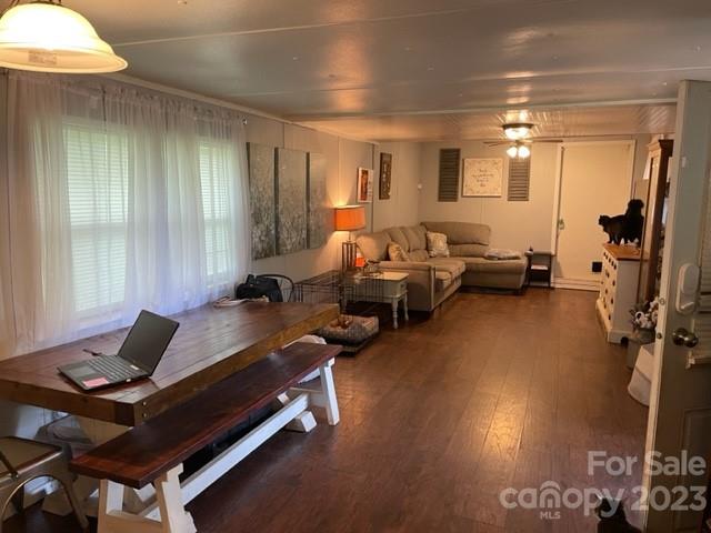 2363 Coley Pond Road Newton, NC 28658 - Photo 8 of 17 a living room with furniture pool table and a window