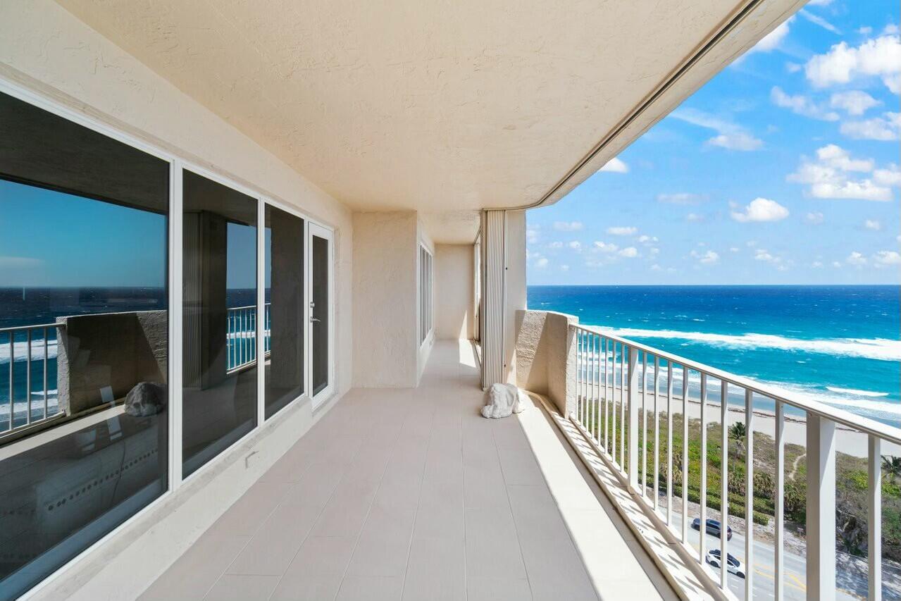 4001 North Ocean Boulevard, Unit 1602 Boca Raton, FL 33431 - Photo 18 of 39 LARGE BALCONY