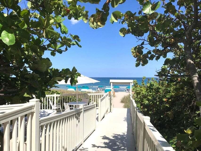 4001 North Ocean Boulevard, Unit 1602 Boca Raton, FL 33431 - Photo 32 of 39 BEACH ENTRANCE