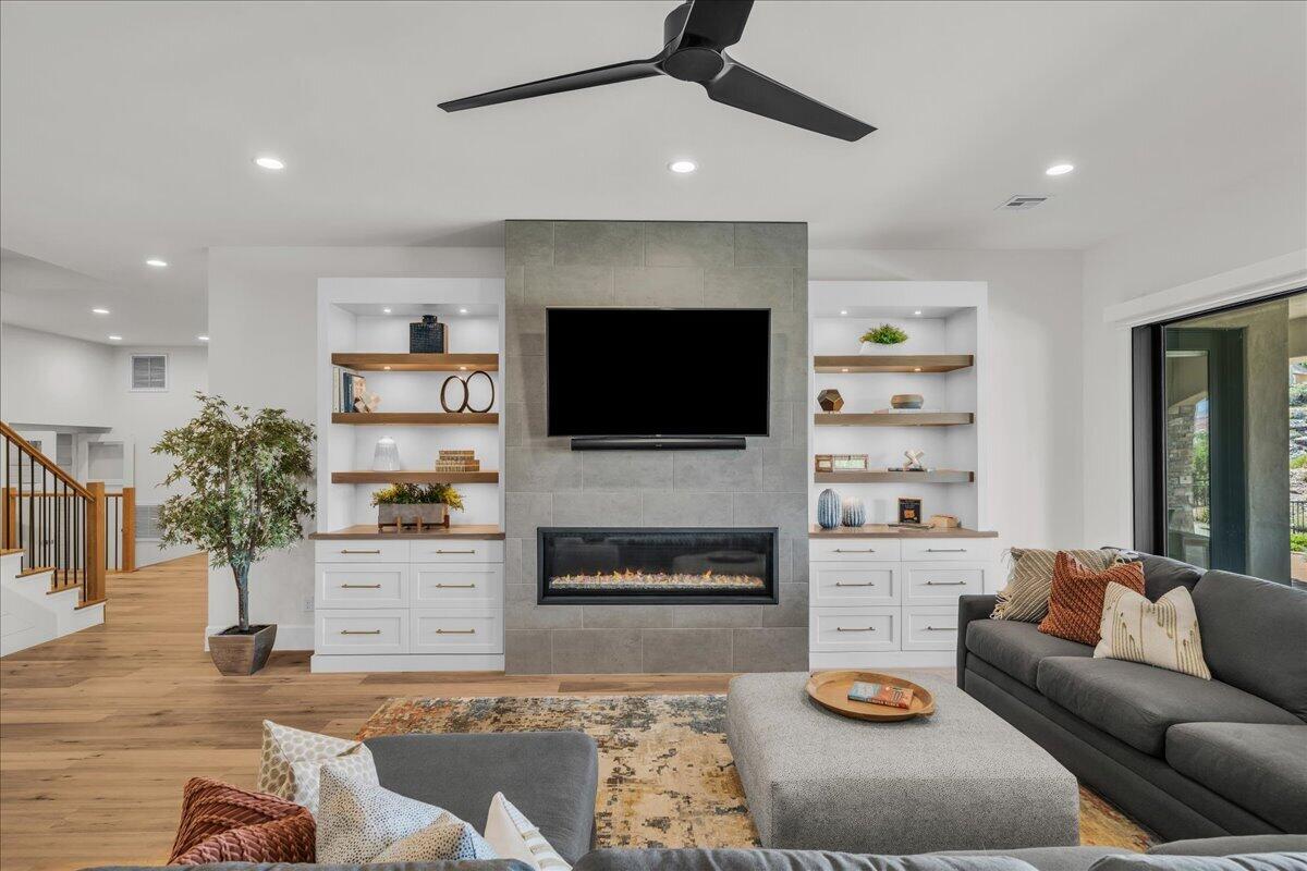 2608 Canyon Ridge Drive St. George, UT 84770 - Photo 58 of 108 Fireplace Downstairs