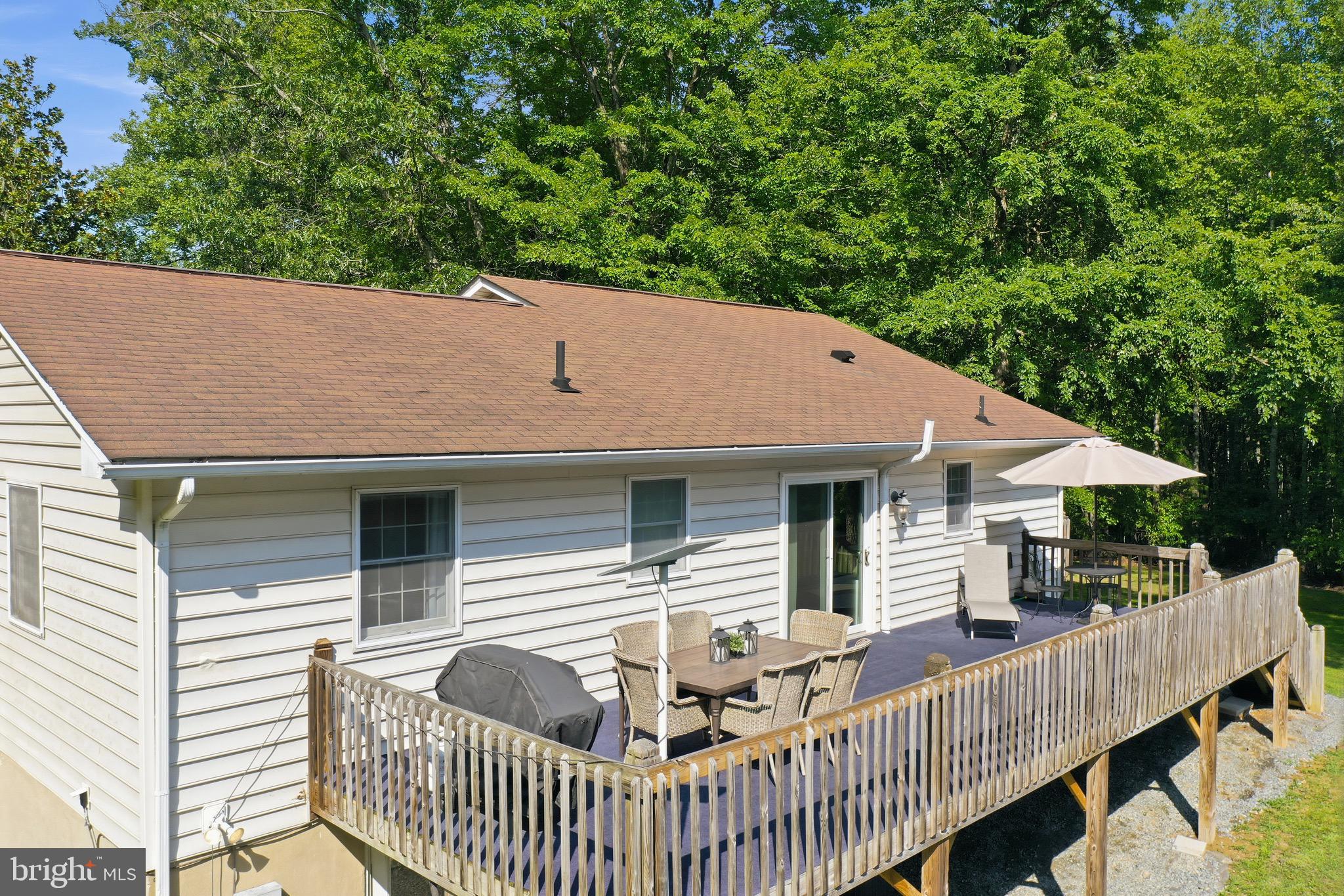 78 Lizzie Mills Road Castleton, VA 22716 - Photo 36 of 53 Rear deck
