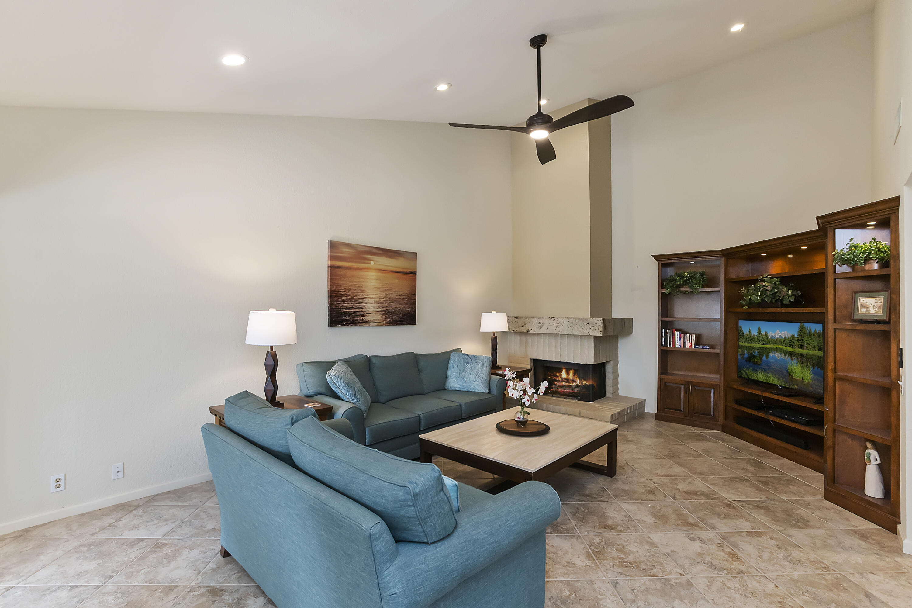 6 Maximo Way Palm Desert, CA 92260 - Photo 6 of 48 a living room with furniture and a wooden floor