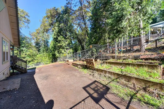 a view of a sky from a balcony