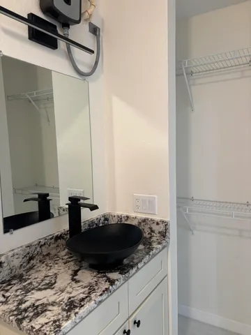 a view of a sink and dishwasher