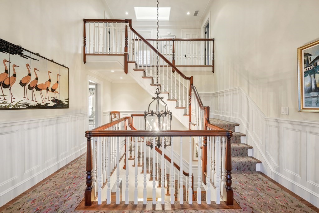 111 Livingston Road Wellesley, MA 02482 - Photo 27 of 42 a view of entryway with wooden floor