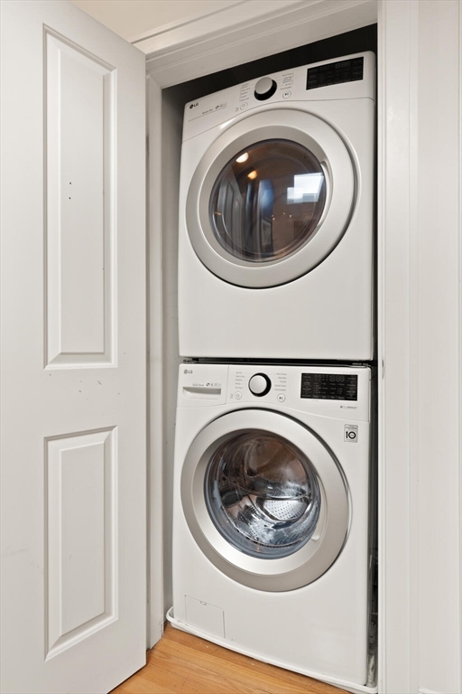 36 Gorham Street, Unit 3 Cambridge, MA 02138 - Photo 15 of 31 a utility room with dryer and washer