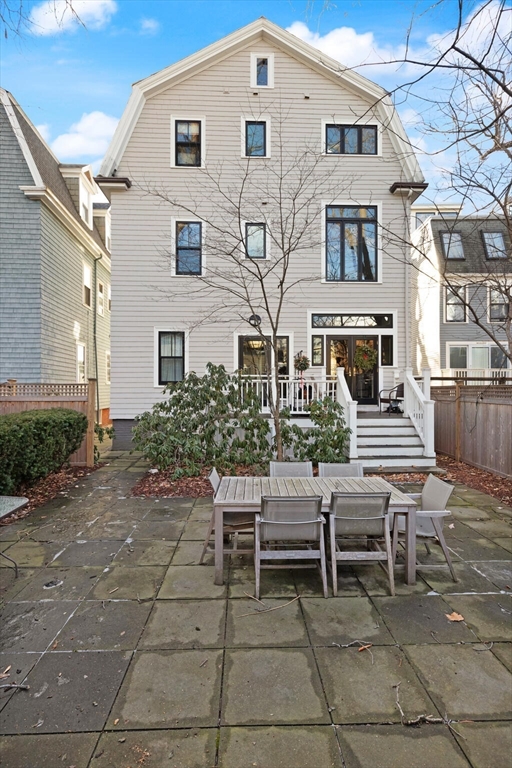 36 Gorham Street, Unit 3 Cambridge, MA 02138 - Photo 26 of 31 a front view of a house with patio