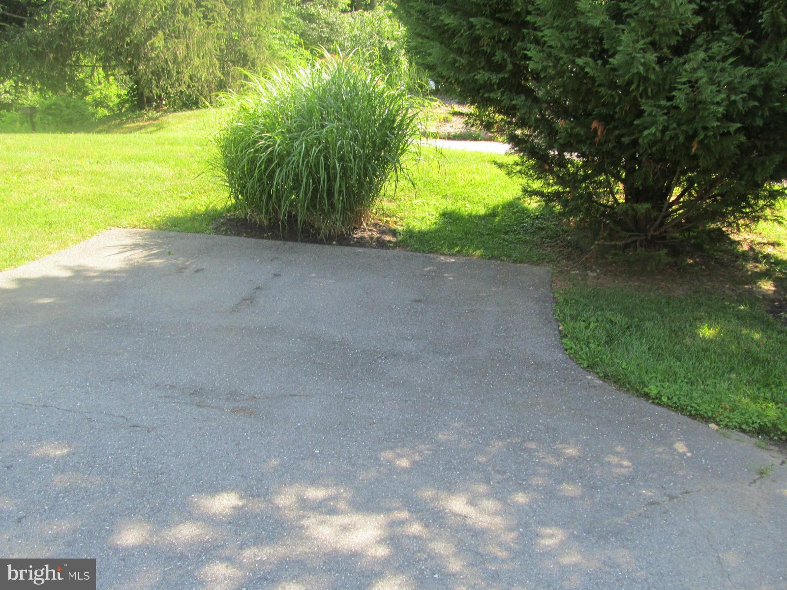 Extra parking area