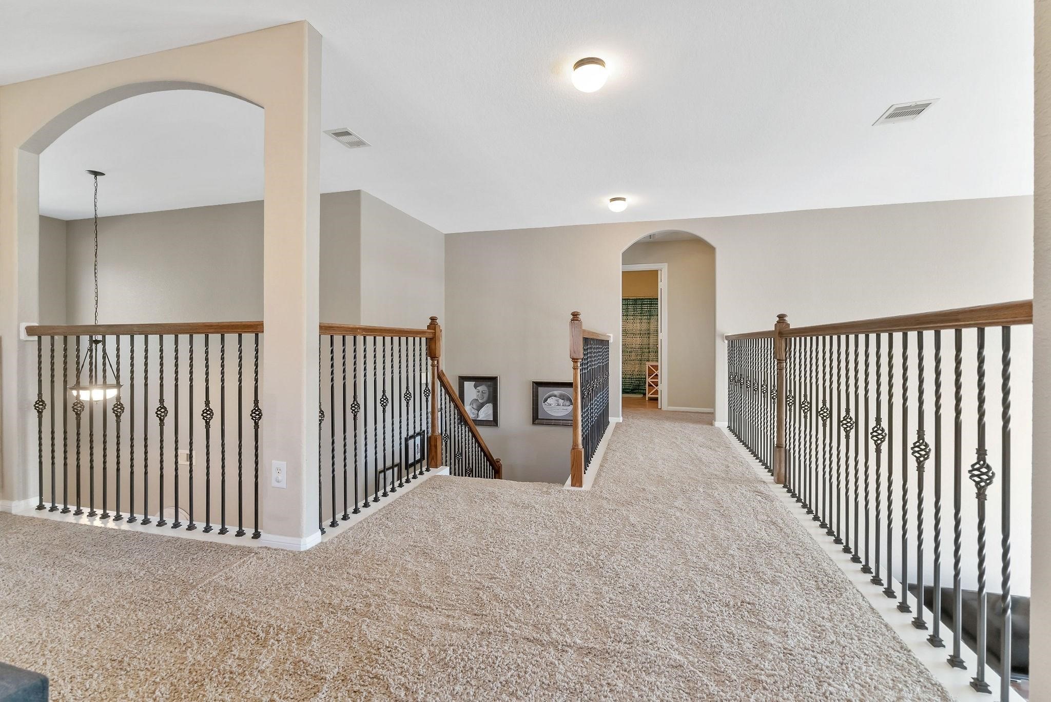 62 West Lasting Spring Circle The Woodlands, TX 77389 - Photo 41 of 46 a view of a hallway with closet area