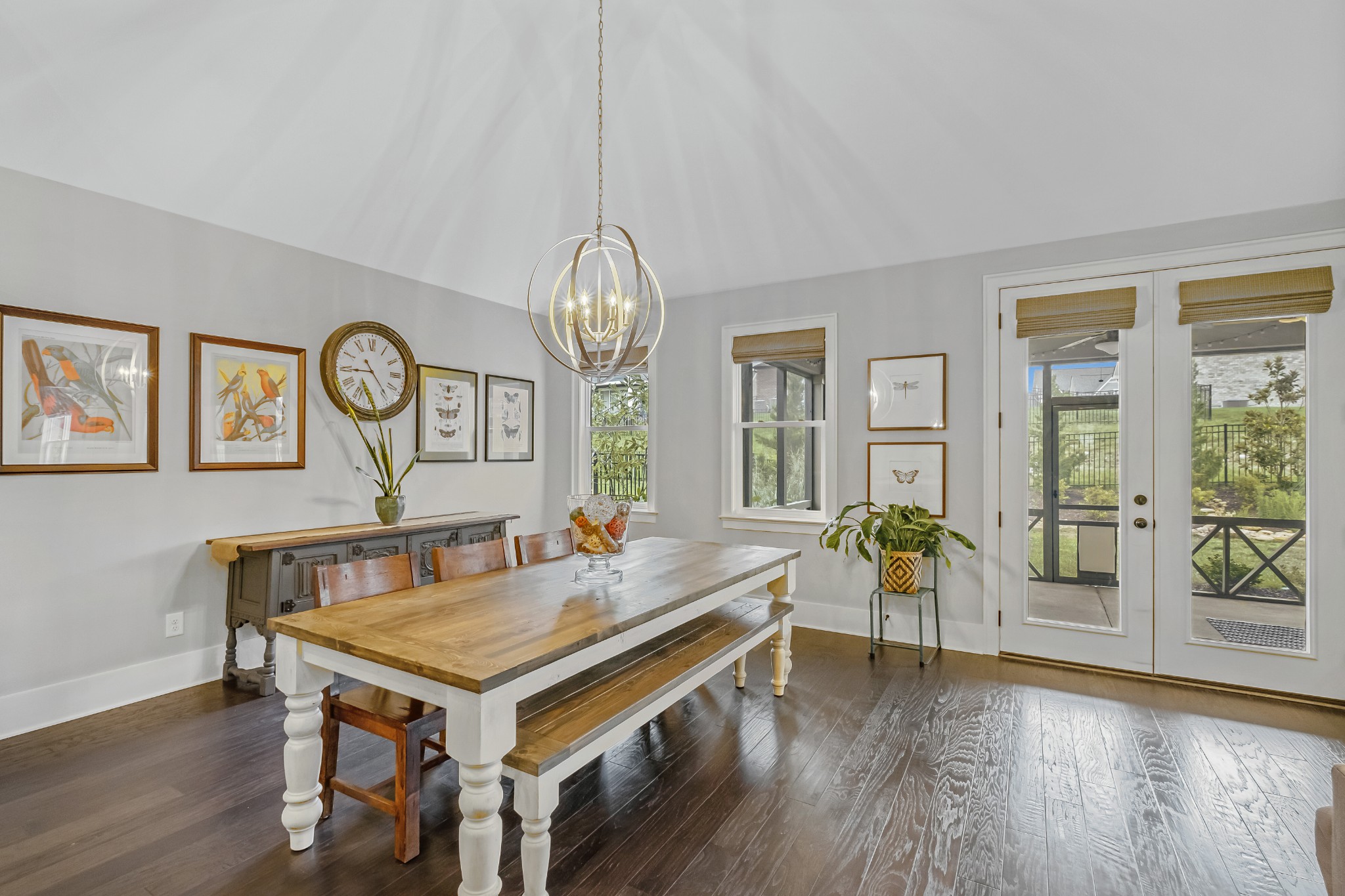 121 Vanner Road Mount Juliet, TN 37122 - Photo 32 of 49 a view of a dining room with furniture window and wooden floor