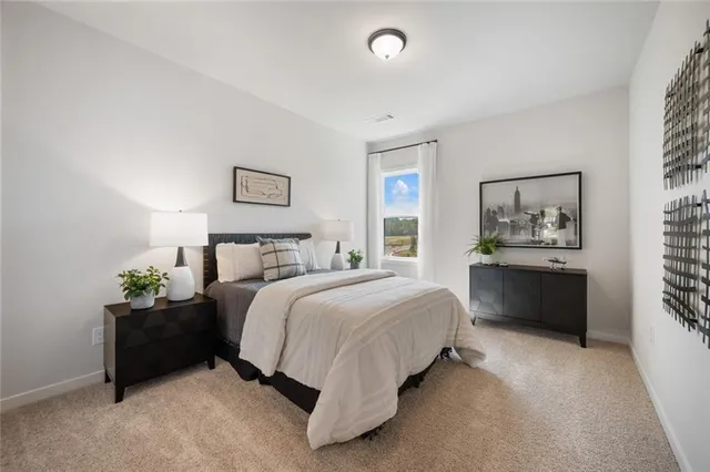 a group of people sitting in front of a store