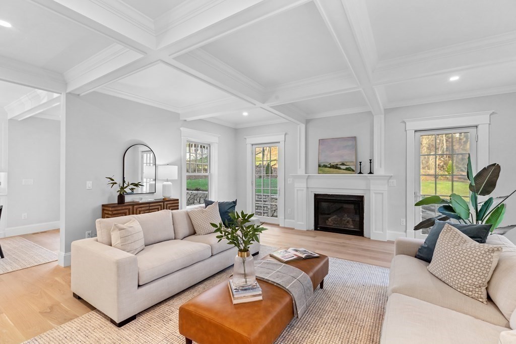 68 Bel Air Road Hingham, MA 02043 - Photo 12 of 36 a living room with furniture fireplace and window