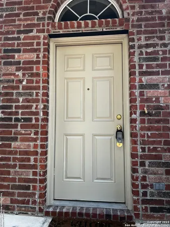 a view of door