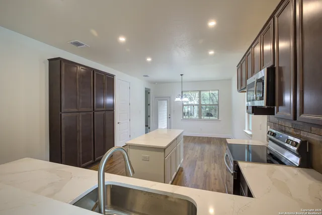 a view of a walk in closet