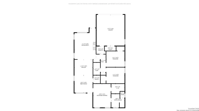 a view of a livingroom with wooden floor and a ceiling fan