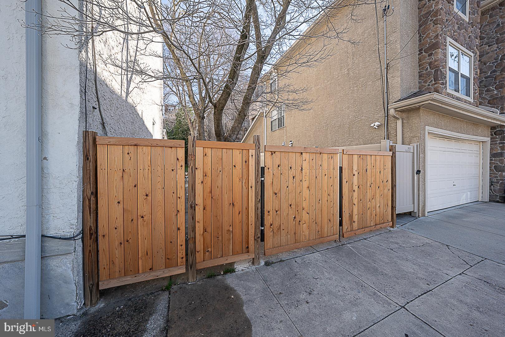3919 Terrace Street Philadelphia, PA 19128 - Photo 4 of 58 Privacy Gate (parking + backyard)