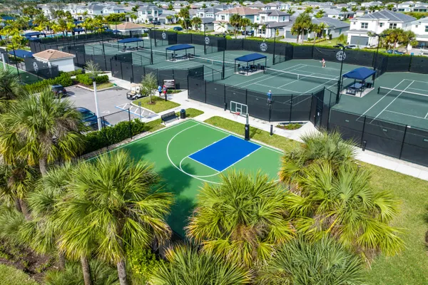 a view of outdoor space yard and swimming pool