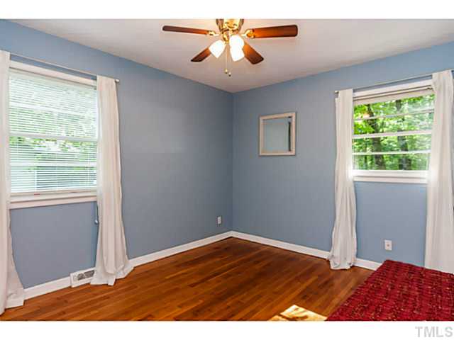 1731 Euclid Road Durham, NC 27713 - Photo 19 of 25 a view of room with window and wooden floor