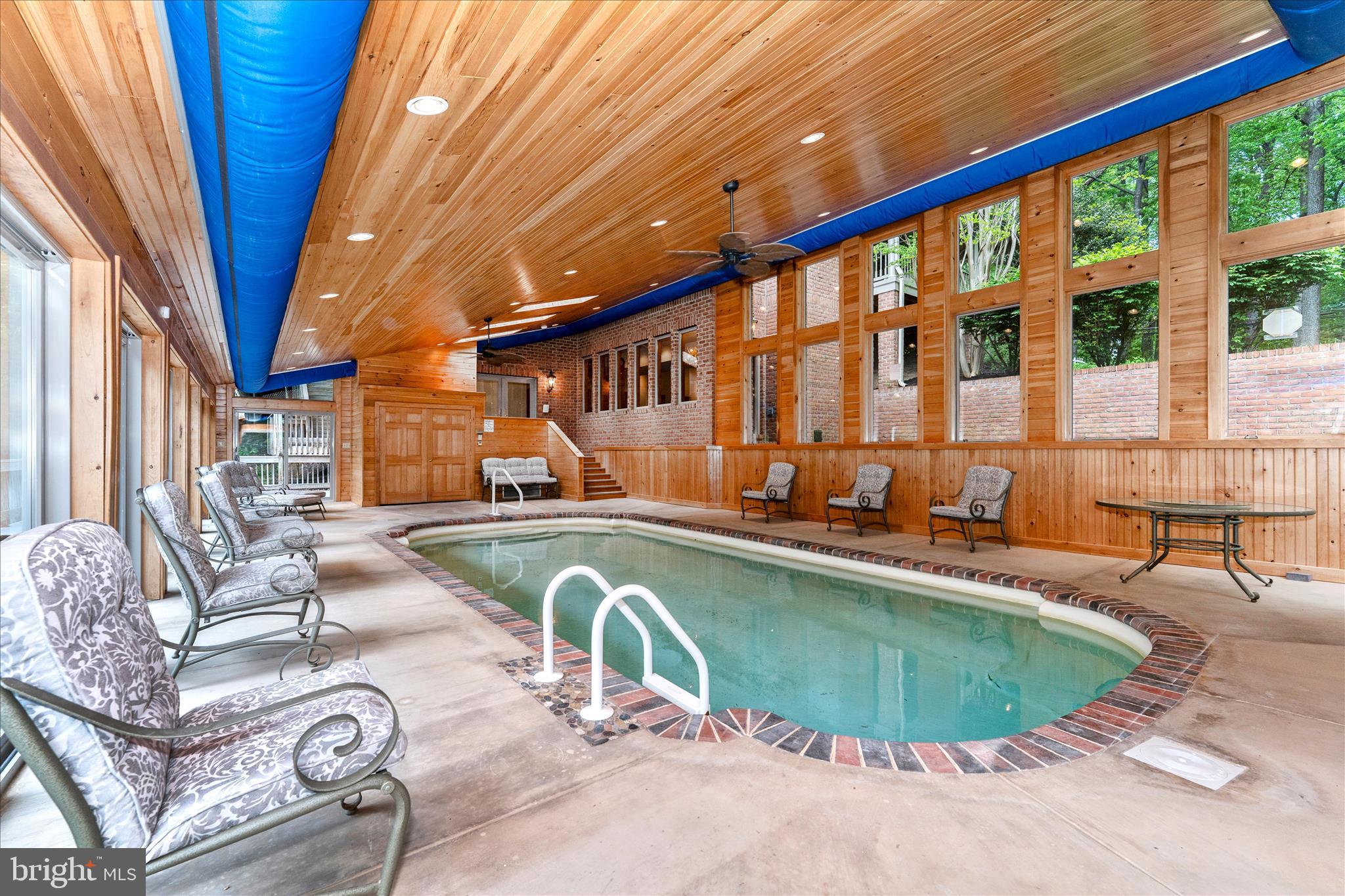 5019 Old Swimming Pool Road Frederick, MD 21703 - Photo 66 of 135 Indoor Pool With lots of Seating