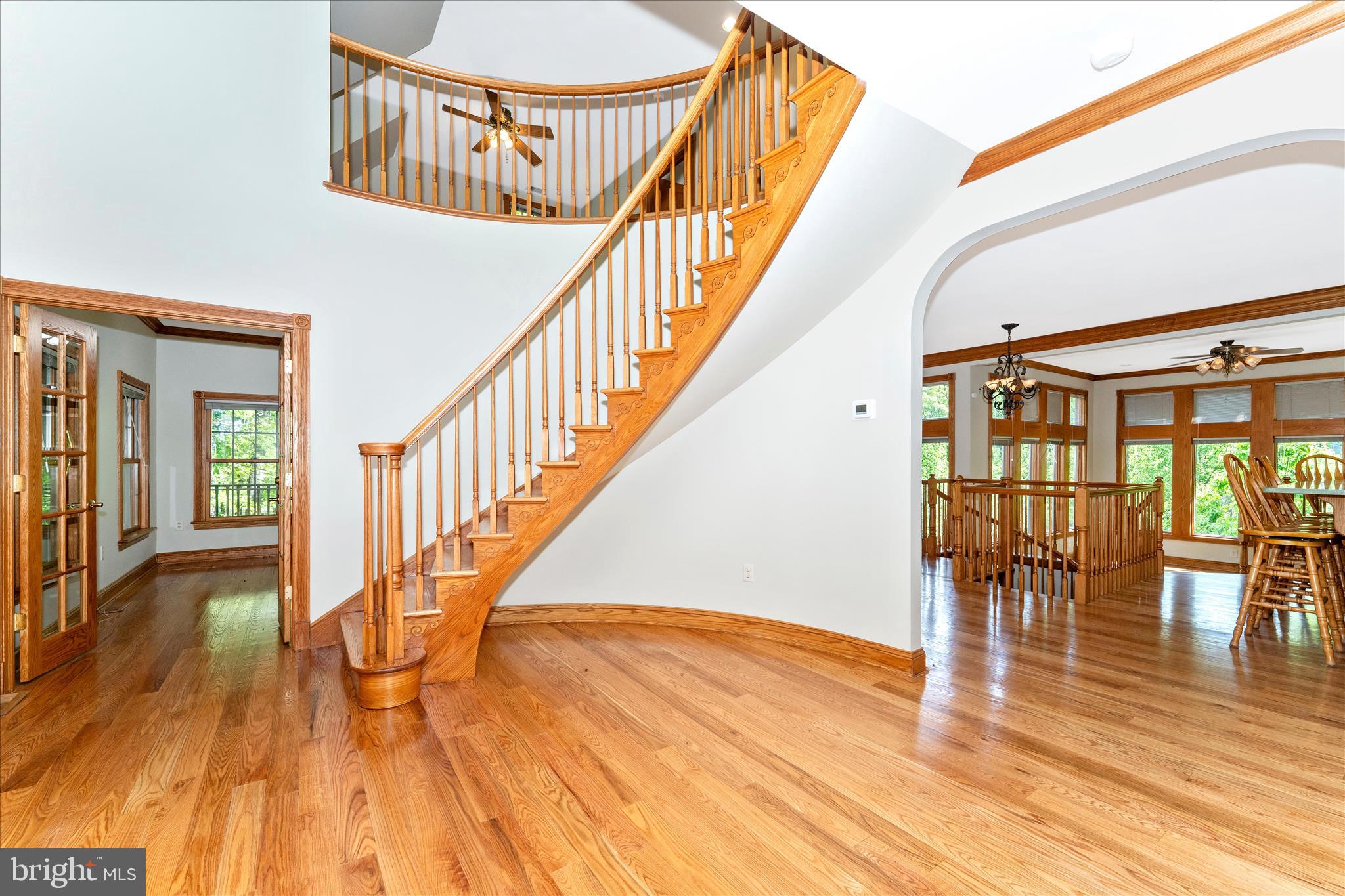 5019 Old Swimming Pool Road Frederick, MD 21703 - Photo 8 of 135 Lovely Curved Staircase