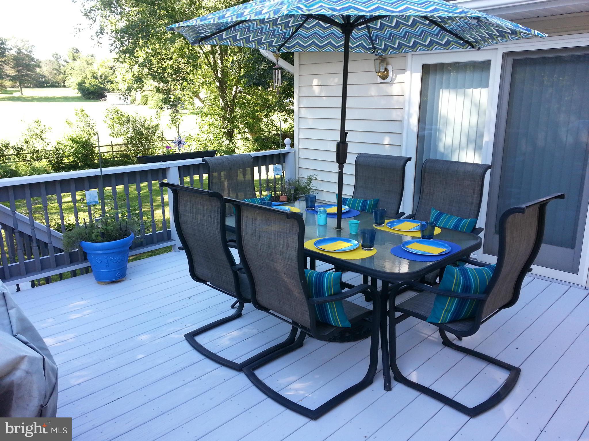 3212 Niner Road Finksburg, MD 21048 - Photo 25 of 30 Deck overlooking fenced backyard