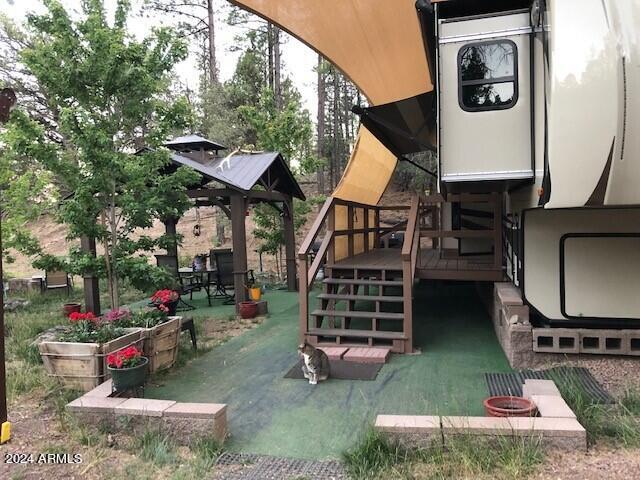 2 County Rd N2331 Nutrioso, AZ 85932 - Photo 24 of 40 a view of outdoor space and deck