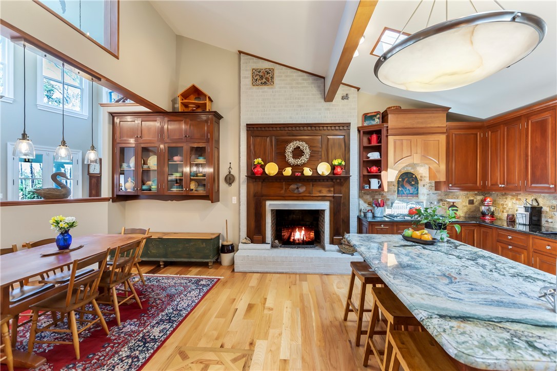 134 White Circle Starr, SC 29684 - Photo 14 of 50 Gas Fireplace w/ Hand Carved Surround