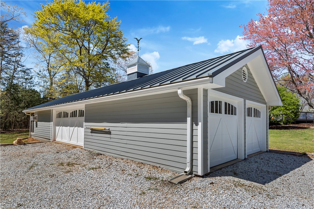 134 White Circle Starr, SC 29684 - Photo 47 of 50 4 Bay Garage w/ Additional Parking Area