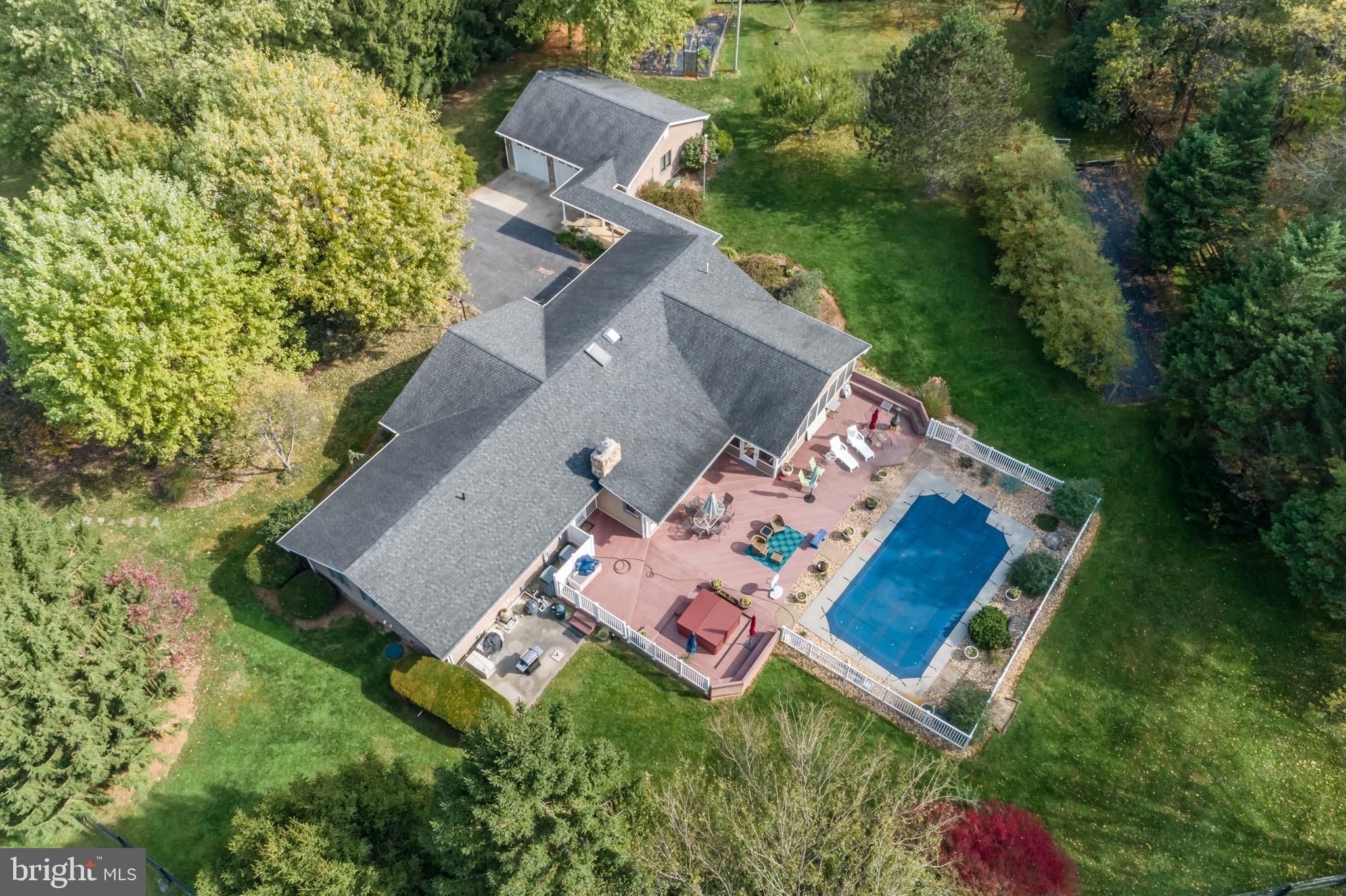 360 Glendobbin Road Winchester, VA 22603 - Photo 62 of 77 Aerial view of the home