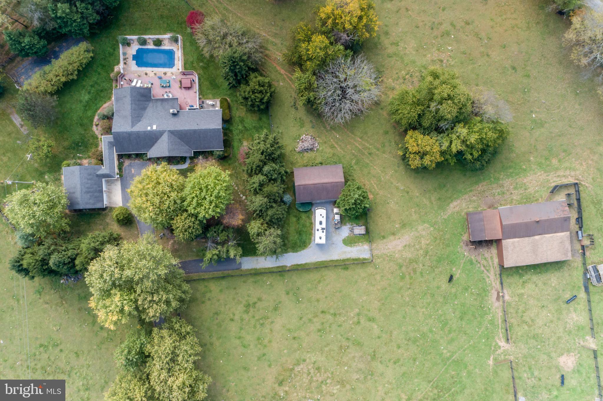 360 Glendobbin Road Winchester, VA 22603 - Photo 72 of 77 Aerial view of the property