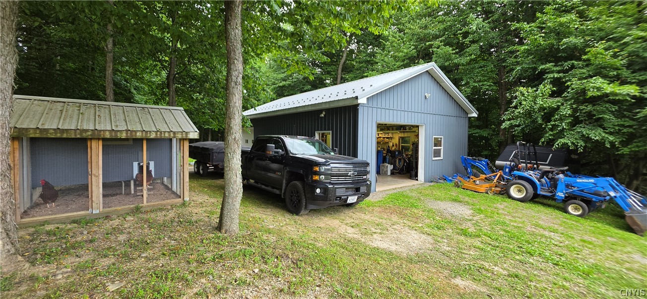 2641 Webb Road Virgil, NY 13045 - Photo 49 of 50 Pole barn and chicken coop