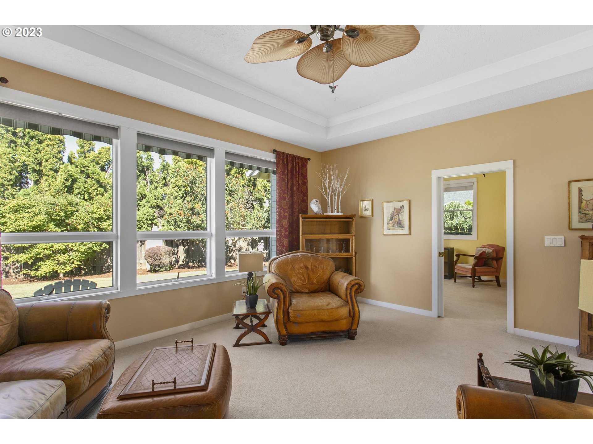2371 Miller Farm Road Woodburn, OR 97071 - Photo 22 of 33 a bedroom with furniture and a large window